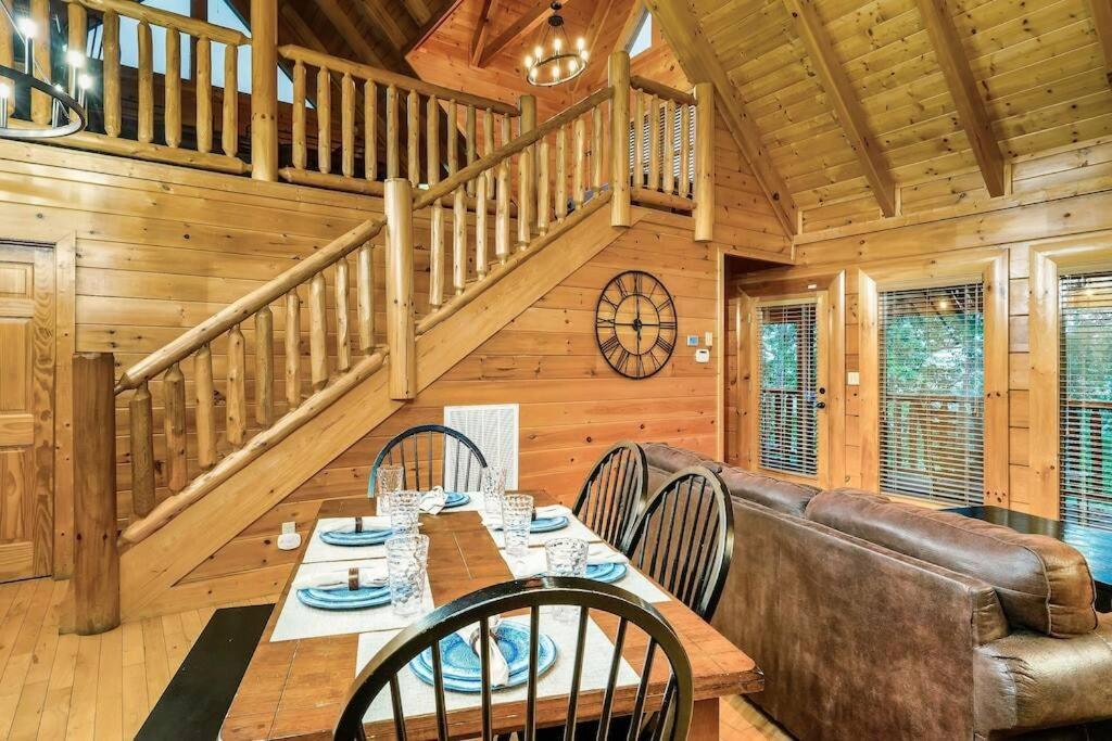 Cabin-N-Smokys! Indoor Resort Pool Views Hot Tub Game Room Sevierville Extérieur photo